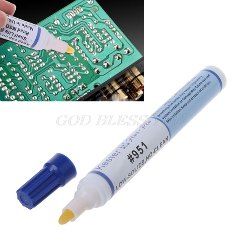 951 10ml Soldering Rosin Flux Pen Low-Solid Non-clean DIY Kester Solder Power Drop Shipping ► Photo 1/6