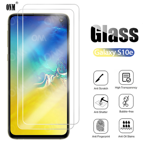 2Pcs S10e Tempered Glass For Samsung Galaxy S10e Screen Protector For Samsung Galaxy S10e Protective Glass Film ► Photo 1/6
