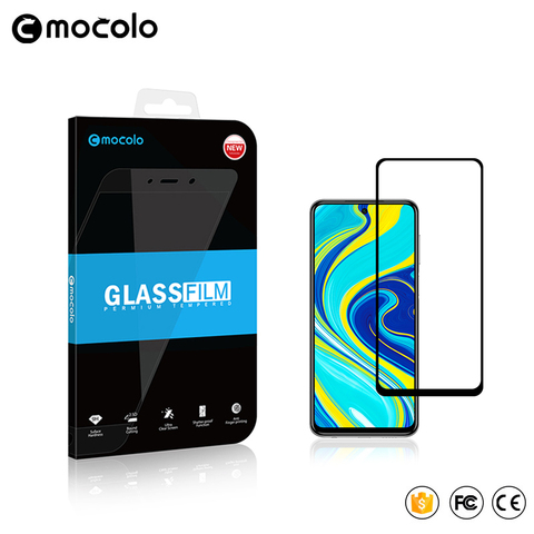 Mocolo 2.5D 9H Full Cover Tempered Glass Film On For Xiaomi Redmi Note 9 Pro Max Note9S 9S Note9 S 64/128 GB Global Protective ► Photo 1/6