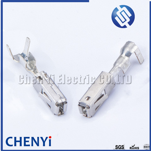 50pcs 2.8mm series terminals tyco wire terminal Crimp terminal for auto connector and terminals DJ627B-2.8B for 1-968849-1 ► Photo 1/3