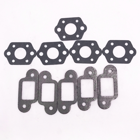 5Pcs Muffler Carburetor Gasket kit For STIHL 021 023 025 MS210 MS230 MS250 MS 210 230 250 Chainsaws Spare Parts #1123 129 0900 ► Photo 1/6