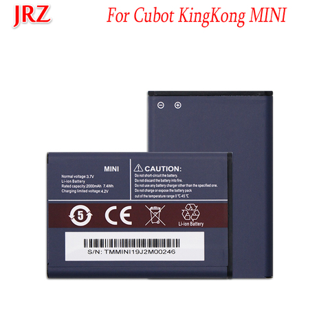 2000mAh For Cubot KingKong MINI Battery Batterij Mobile Phone High Quality Replacement Batteria Batterie AUCC ► Photo 1/6