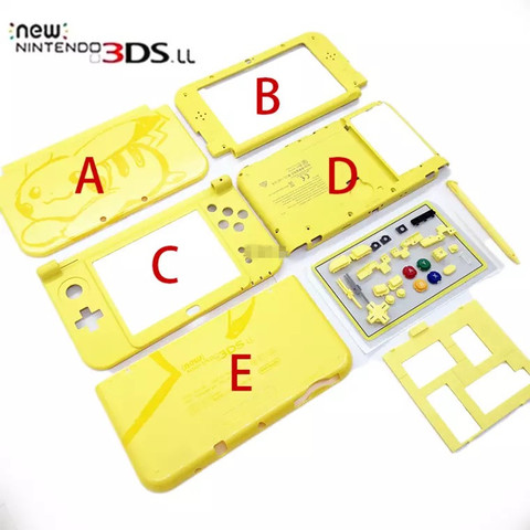 Brand New Upper and Down Shell Cover WIth Inner Battery Case For New 3DS XL Housing Case ► Photo 1/6