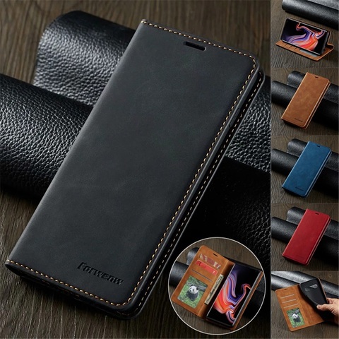 Ultra Thin Leather Case for iPhone 12 Mini 11 Pro XS Max XR 8 7 6s 6 Plus SE 2022 Suede Magnetic Flip Cover Phone Wallet Bag ► Photo 1/6
