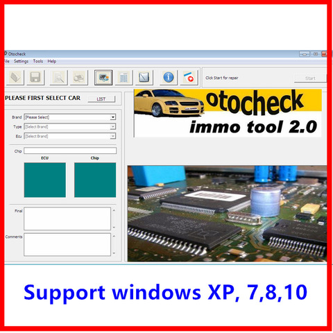 hot selling Immo Software Otochecker 2.0 OTO Checker Cleaner Advanced Immo Repair System for Immobilizer fast send by link ► Photo 1/1
