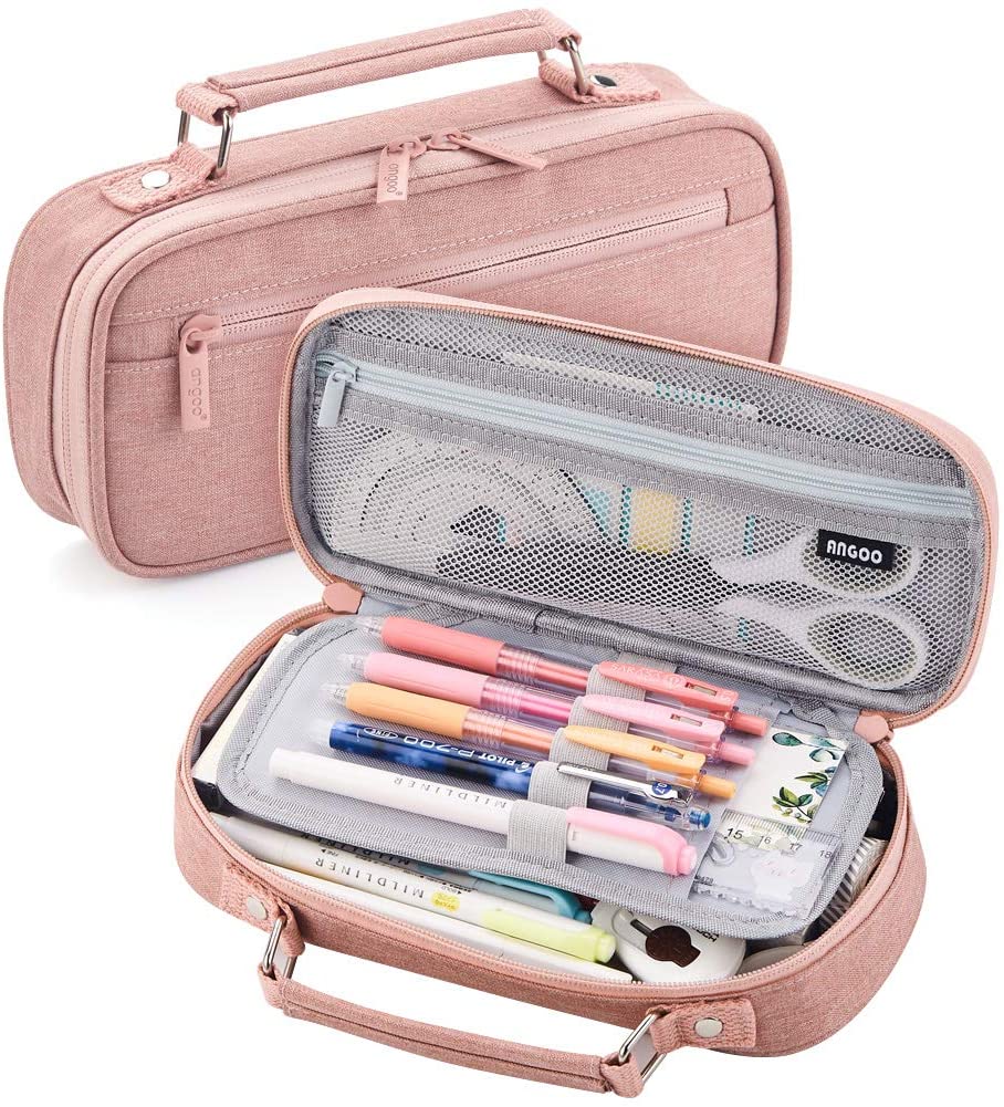 20 Colors Large Capacity Pencil Case Kawaii Pencilcase School Pen