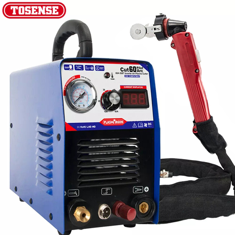 60A  Air Plasma Cutter Machine CNC Compatible- Pilot Arc Power UP 1-18mm,110/220v with Free Accessories ► Photo 1/6