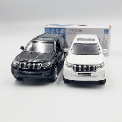 CAIPO 1:42 Scale Toyota Prado SUV Alloy Pull-back car Diecast Metal Model Car For Collection Friend Children Gift ► Photo 1/6