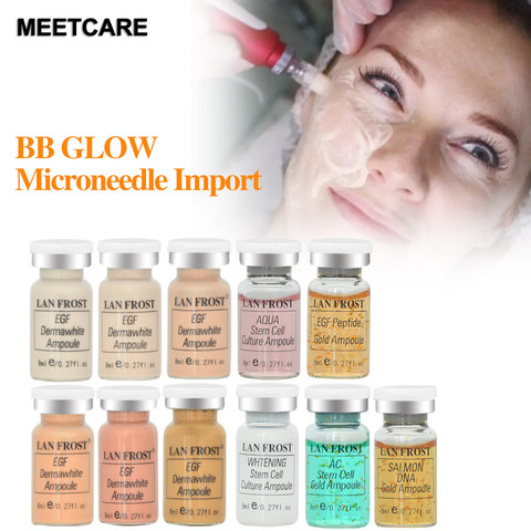 Mesowhite Serum Kit BB Cream Glow Face Serum Whitening Gold Ampoule BBGLOW Facial Meso Starter Kit Foundation for Anti Aging New ► Photo 1/6