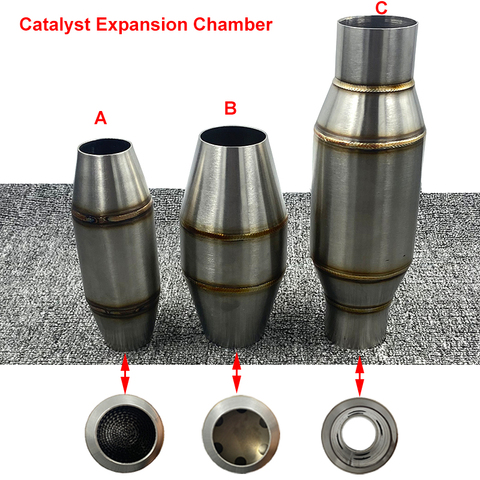 Motorcross Motorcycle Exhaust Pipe Muffler Catalyst Expansion Chamber For KTM CRF RMZ DRZ YZF KXF CRF WRF WR YZ Pit Bike Exhaust ► Photo 1/6