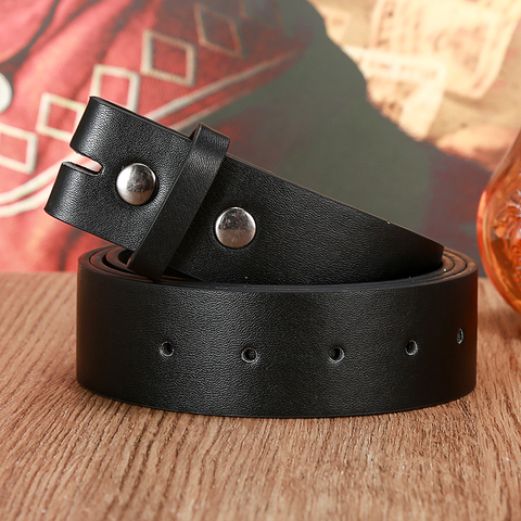 The new 2022 cowboy 3.8 CM belt, PU belt free cutting length ► Photo 1/5