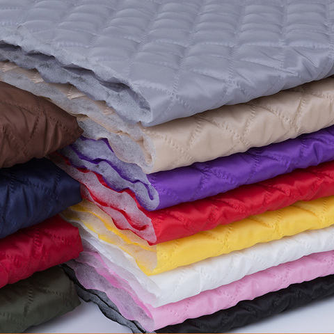 Thickening Quilted Interlinings Lining Cotton Fabric For Autumn&winter Coat Lining cotton-padded Jacket Chair Cushion Handmade ► Photo 1/6