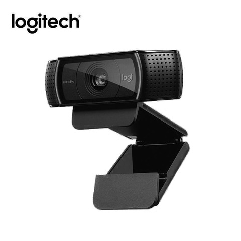 Manufacturer refurbished(Used) : Logitech C920 Video Recording Auto Focus Webcam with 2 built-in Microphone Logi Full HD 1080P ► Photo 1/1