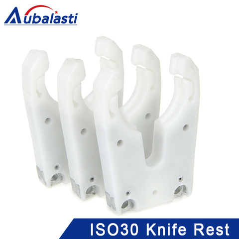 ISO30 knife holder tool holder clamp ABS flame proof rubber ISO30 tool holder claw knife automatically for CNC router machine ► Photo 1/6