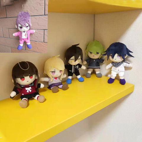 15cm Anime Plush Doll Keyring Danganronpa V3 Dangan Ronpa Oma Kokichi Komaeda Nagito Snowdrops Ohm Material Plush Keychain Toy ► Photo 1/6