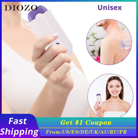 Rechargeable Laser Epilator Portable Hair Removal Tool Sensor Painless Hair Removal Instrument ► Photo 1/6