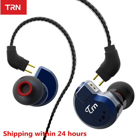 TRN V80 2DD 2BA Hybrid In Ear Earphone HIFI Monito Running Sport Earphone Earplug Headset Detachable Cable ZST V30 ES4 V90 BA5 ► Photo 1/6