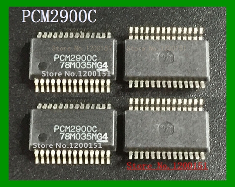 PCM2900 PCM2900C PCM2900CDBR PCM2900E PCM2900EG4 SSOP28 ► Photo 1/1