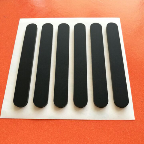 3M oval self-adhesive silicon rubber anti-skid pad damping pad can play a cushioning and silencing effect with a width of 3m4mmm ► Photo 1/6