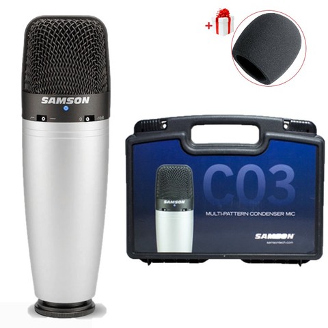 100% Original SAMSON C03 Multi-Pattern Condenser Microphone for recording vocals, acoustic instruments ect ► Photo 1/6
