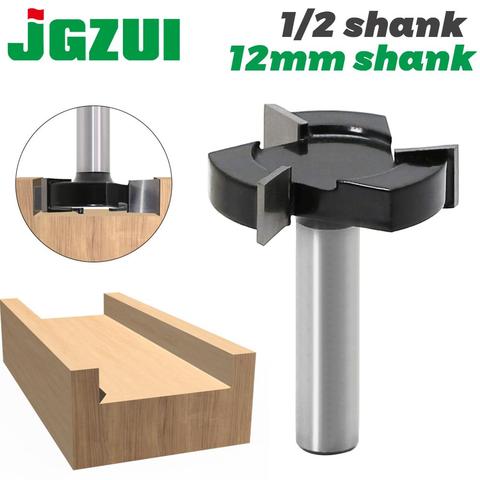 CNC Spoilboard Surfacing Router Bits, 1/2 inch 12mm Shank 2 inch Cutting Diameter, Slab Flattening Router Bit Planing Bit Wood ► Photo 1/6