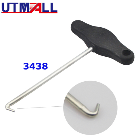 3438 T- Handle Handbrake Pull-out Hook  for VW Audi Removing And Installing Tool DashBoard Trims Removal Tool ► Photo 1/3