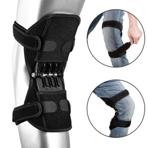 knee brace support Knee Protector Rebound Power leg Knee Pads booster brace Joint support stabilizer Spring Force ► Photo 1/1