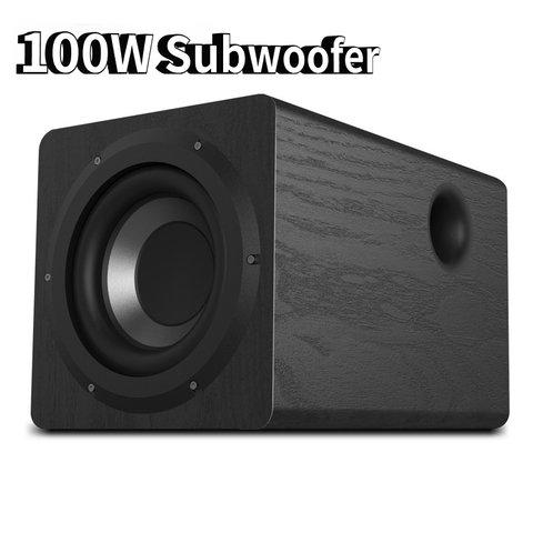 100W Wooden High Power Subwoofer for 6.5 Inch Home Theater SoundBox System Soundbar Audio Echo Gallery TV Computer Stage Speaker ► Photo 1/6