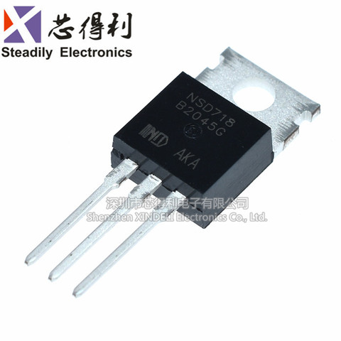 10pcs/lot MBR2045CT B2045G MBR2045CTG Schottky Darrier Diodes 20A 45V TO-220 ► Photo 1/3