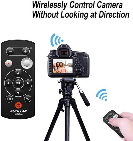 AODELAN Wireless Bluetooth Camera Remote Control Shutter Release ML-L7A for Nikon A1000 B600 P1000 P950 Z50, Replace Nikon ML-L7 ► Photo 1/6