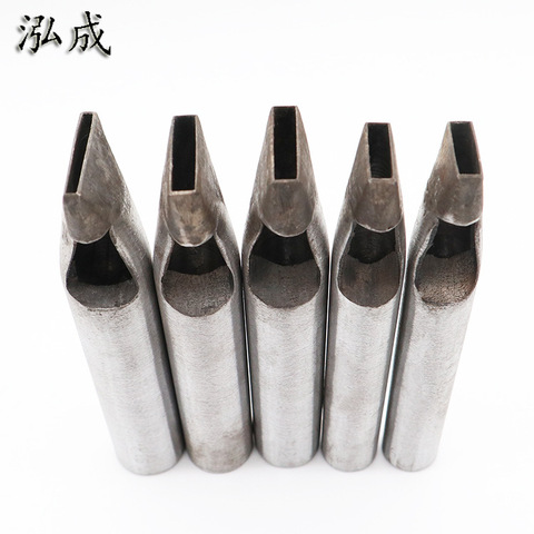 3-25mm DIY Leather Steel Metal Punch Tool Square Corner Right Angle Punch Rectangle Knife Punch Belt, Watch Belt Punch ► Photo 1/5