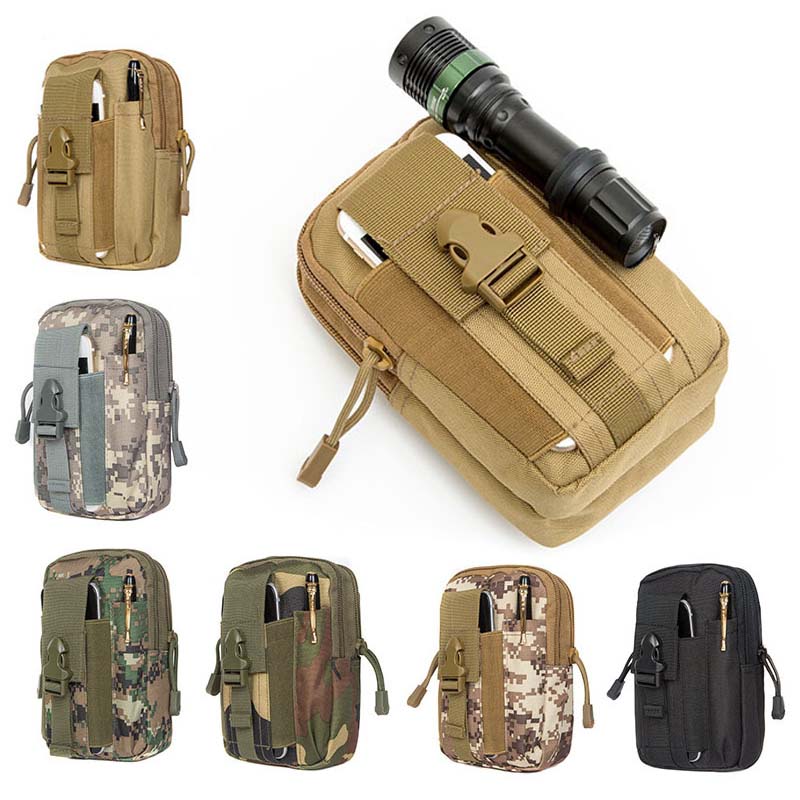 Tactical Waist Pack Belt Bag Camping Outdoor Hiking Military Molle Pouch Wallet 