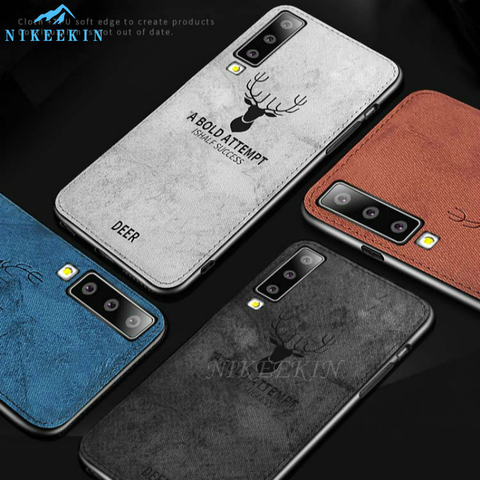 Deer Cloth Silicone Case For VIVO Y30 Y20S Y20i Y31 Y51A Y67 Y70S Y50 Y12s Y15 Y17 Y11S Y19 Y85 Y91C V17 NEO V20SE V20 Pro Cover ► Photo 1/6