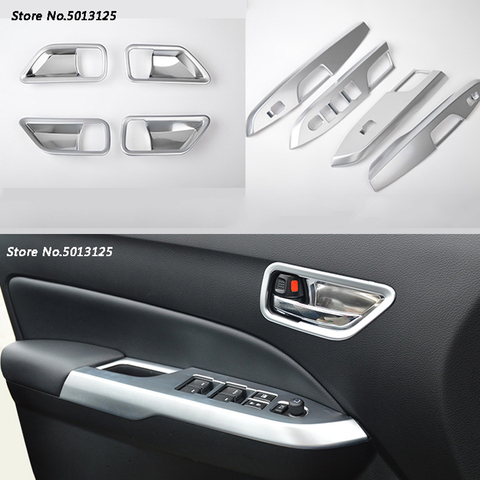 Car Door Window Glass Lift Switch Button Inside Door Handle Frame Trim Cover For Suzuki Vitara 2016 2017 2022 ► Photo 1/2