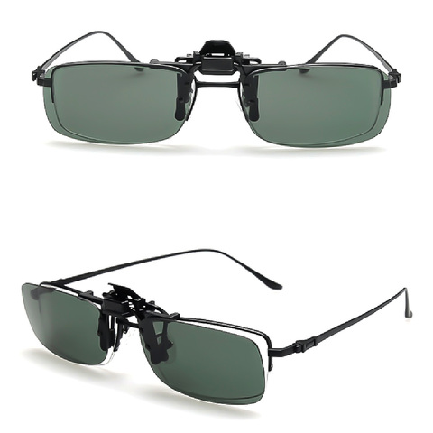 Universal Car Night Vision Sunglasses Driver Goggles Clip Unisex Sun Glasses Protection Eye Wear ► Photo 1/6