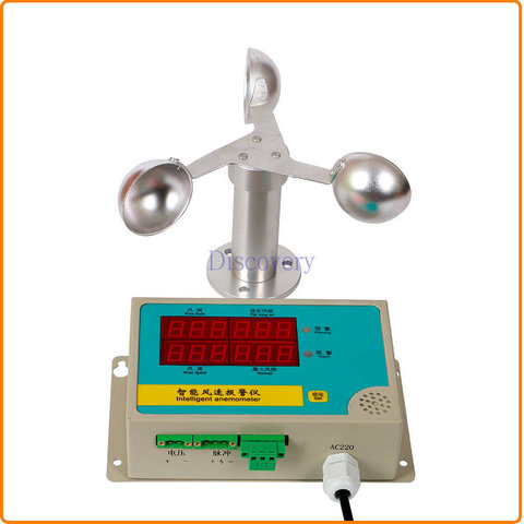 Wind Speed Alarm Tower Crane Anemometer Tower Wind Speed Tester Meter ► Photo 1/3