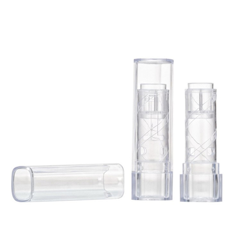 5PCS Clear Cosmetic DIY Empty Chapstick Lip Gloss Lipstick Balm Tube With Caps Plastic Container Lip ► Photo 1/5