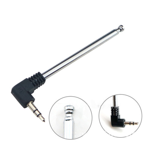 3.5mm FM Radio Receiver Antenna Retractable Aerial Stainless Steel Multi-Purpose Interface FM Radio For Car Mobile Phone ► Photo 1/4