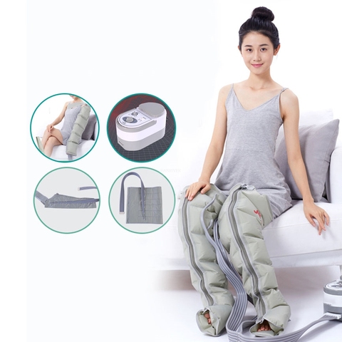 Electric Air Compression Leg Massager Waist Arm Leg Wraps Foot Ankles Calf Massage Machine Pain Relax Promote Blood Circulation ► Photo 1/1