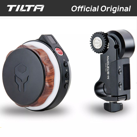 Tilta Nucleus-Nano Wireless Follow Focus Motor Hand Wheel Controller Nucleus N Lens Control System for Gimbal Roin-S Crane 2 G2X ► Photo 1/5