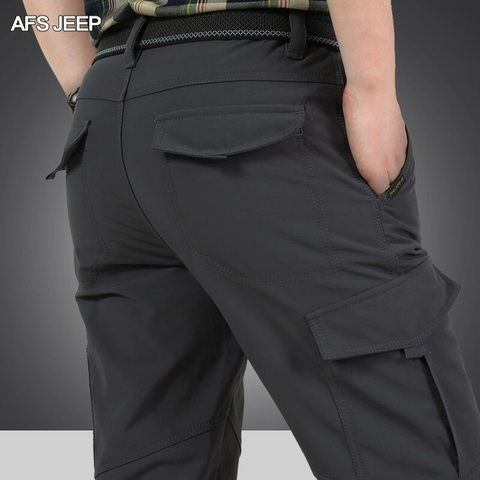 2022 Combat Tactical Pants Trousers Thicken Waterproof Outdoor Training Pants Quick Drying Army Military Hunting Pants Clothing ► Photo 1/6