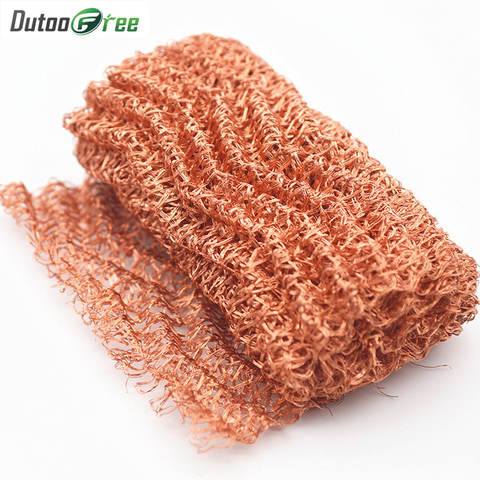 Filtering Net Copper Mesh for distillation 100mm Width Corrugated Mesh For Distillation Reflux Moonshine Brewing Pest Control ► Photo 1/6