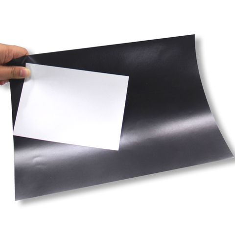 self adhesive soft rubber Magnetic Inkjet Print Sheet board For Spellbinder Dies/Craft Strong Flexible Fridge Magnet 297x210mm ► Photo 1/5
