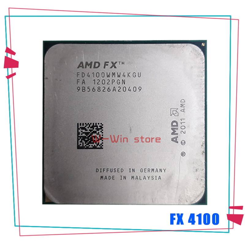 FD4100WMW4KGU AMD FX-4100 3.6GHz Quad-Core Processor 