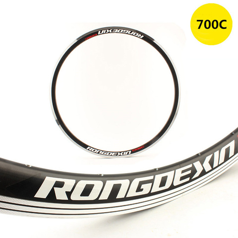 700C Road Bike Rims 20 24 28 32 36H Bicycle Clincher Rim Carreteras Circle Aro Cerchioni Velgen Jantes Felge ► Photo 1/6