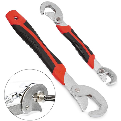 Universal Adjustable Wrench Spanner Set,Grip 6-32mm Adjustable Quick Snap Multi-function ► Photo 1/6