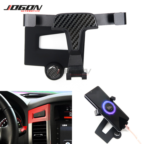 Gravity Car Holder Mobile Phone Support Air Vent Outlet Dashboard Mount Stand For Mitsubishi Pajero Sports 2022-2022 ► Photo 1/6