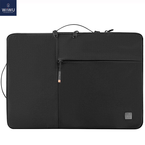 WIWU New Portable Laptop Sleeve 13 Double Layer Laptop Bag for MacBook Pro 13 Air 13 2022 Case Waterproof Bag for Laptop 15.6 ► Photo 1/6