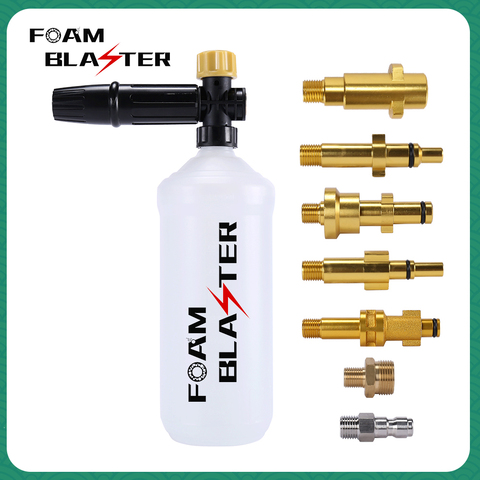 Pressure Washer Adjusable Foam Cannon Car Washer Snow Foam Lance High Pressure Soap Foamer Foam Generator Car Foam Cleaner Spray ► Photo 1/6