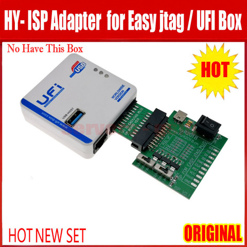 2022 NEW HY- ISP Adapter tool EMMC flying line small board supports easy JTAG UFI box to solve online difficulties ► Photo 1/6